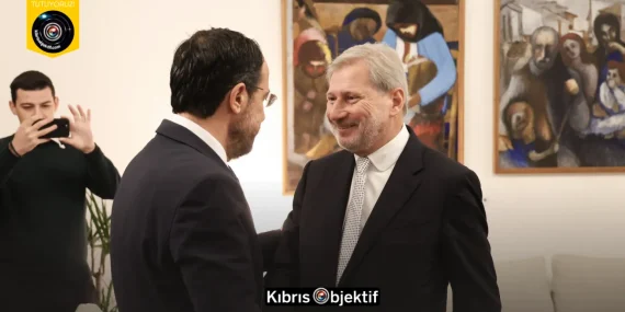 Hristodulidis bu sabah Johannes Hahn ile görüştü