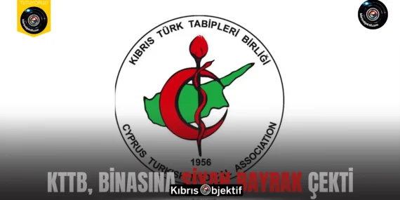 KTTB, binasına siyah bayrak çekti