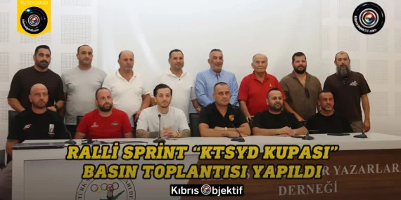 Ralli Sprint “KTSYD Kupası” basın toplantısı yapıldı