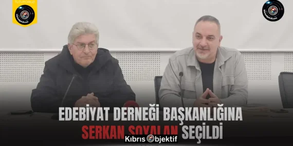Kıbrıs Edebiyat Derneği Başkanlığına Serkan Soyalan seçildi