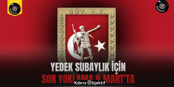 Yedek subaylık için son yoklama 9 Mart’ta