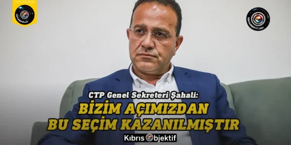 Şahali: Bizim için hedef yüzde 60’tır