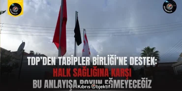 TDP’den Tabipler Birliği’ne destek: Halk sağlığına karşı bu anlayışa boyun eğmeyeceğiz - Görsel Dizayn