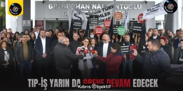 Tıp-İş yarın da greve devam edecek - Görsel Dizayn
