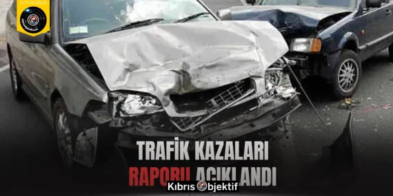 KKTC’de bir haftada 48 trafik kazası.. 1 ölü, 12 yaralı