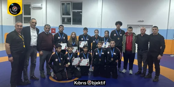 KKTC Güreşinde tarihi başarı: Kosova’dan 11 sporcu ile 11 madalya