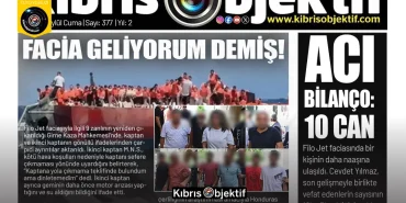 Kıbrıs Objektif BİRİNCİ SAYFA – 4 Eylül 2026 - Görsel Dizayn
