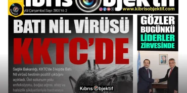 Kıbrıs Objektif BİRİNCİ SAYFA – 9 Eylül 2026 - Görsel Dizayn