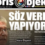 Kıbrıs Objektif BİRİNCİ SAYFA – 10 Eylül 2026 - Görsel Dizayn