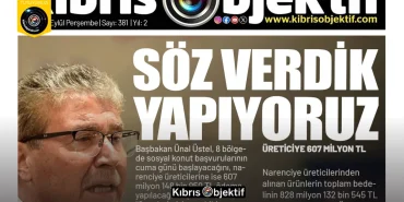 Kıbrıs Objektif BİRİNCİ SAYFA – 10 Eylül 2026 - Görsel Dizayn