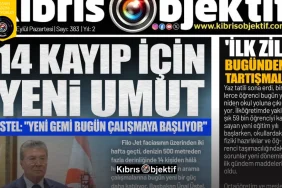 Kıbrıs Objektif BİRİNCİ SAYFA – 14 Eylül 2026 - Görsel Dizayn