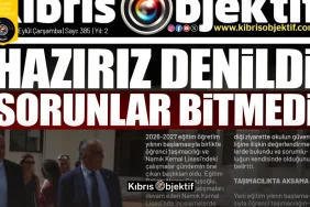 Kıbrıs Objektif BİRİNCİ SAYFA – 16 Eylül 2026 - Görsel Dizayn