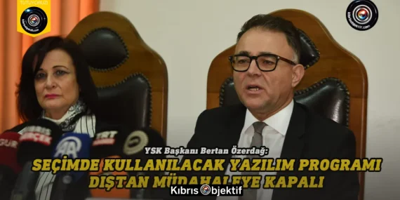 Özerdağ: Seçimde kullanılacak yazılım programı dıştan müdahaleye kapalı