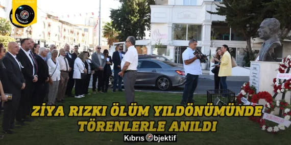 Ziya Rızkı ölüm yıldönümünde törenlerle anıldı