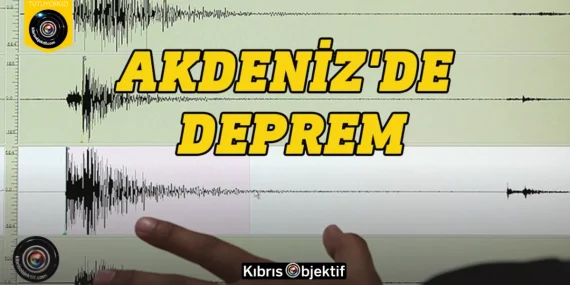 Akdeniz’de 4,5 büyüklüğünde deprem