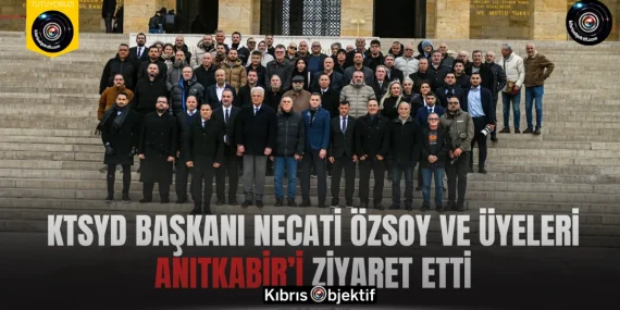 KTSYD Başkanı Necati Özsoy ve üyeleri Anıtkabir’i ziyaret etti