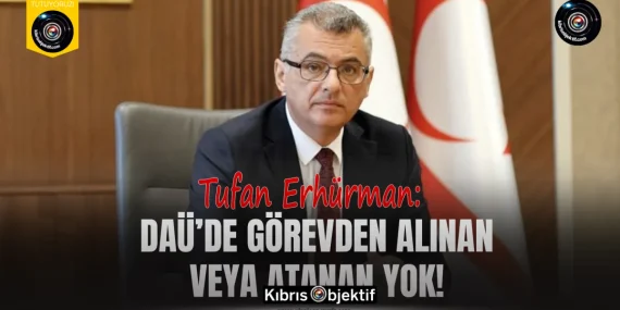 Ehürman: DAÜ’de görevden alınan veya atanan yok!