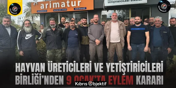 Hayvan Üreticileri ve Yetiştiricileri Birliği’nden 9 Ocak’ta eylem kararı