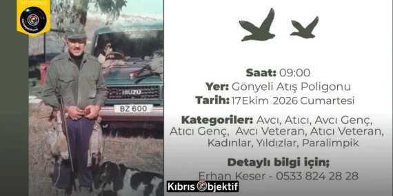 Göçmenköy Avcılık Atıcılık Kulübü’nden üyelere duyuru