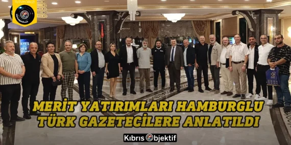 Merit yatırımları Hamburglu Türk gazetecilere anlatıldı