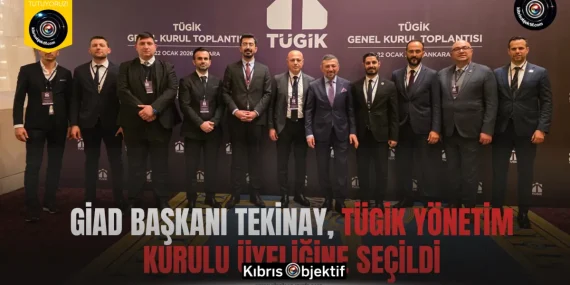 GİAD Başkanı Tekinay, TÜGİK Yönetim Kurulu üyeliğine seçildi