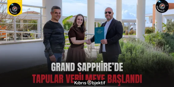Grand Sapphire’de tapular verilmeye başlandı