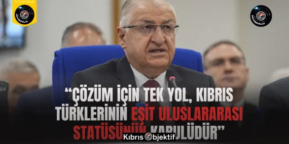 Güler: Çözüm için tek yol, Kıbrıs Türklerinin egemen eşitliği ve eşit uluslararası statüsünün kabulüdür