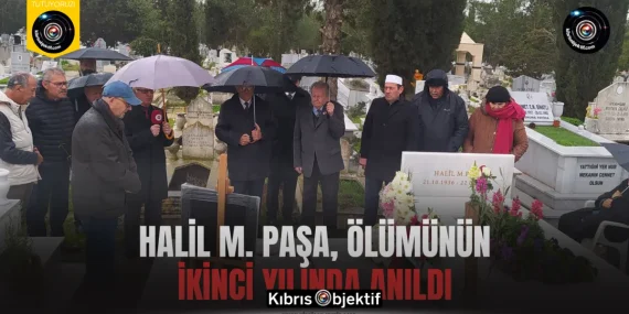 Halil M. Paşa, ölümünün ikinci yılında anıldı