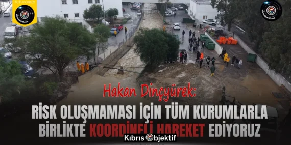 Bakanlar ve Sivil Savunma Başkanı hastane ve çevresinde incelemelerde bulundu