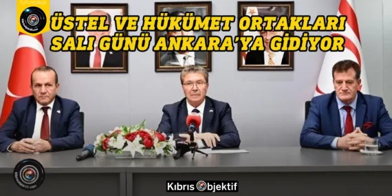 Başbakan Üstel ve hükümet ortakları Salı günü Ankara’ya gidiyor