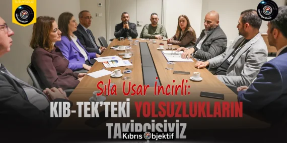 CTP Genel Başkanı İncirli, EL-SEN Başkanı Ahmet Tuğcu ve beraberindeki heyeti kabul etti