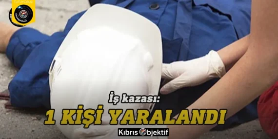 İskele’de meydana gelen iş kazasında bir kişi yaralandı