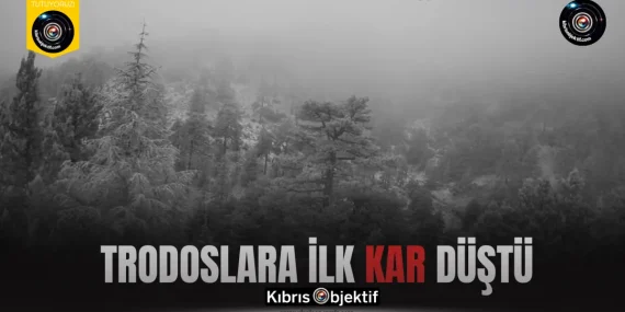 Trodoslara ilk kar düştü