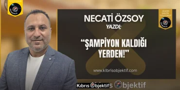 Necati Özsoy yazdı: “Şampiyon kaldığı yerden!” - Görsel Dizayn