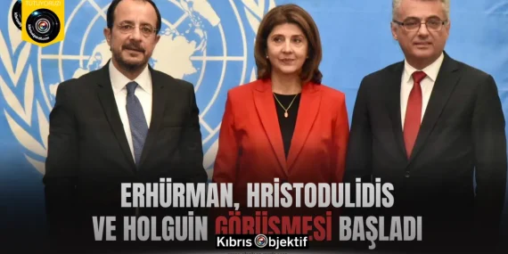 Erhürman, Hristodulidis ve Holguin görüşmesi başladı