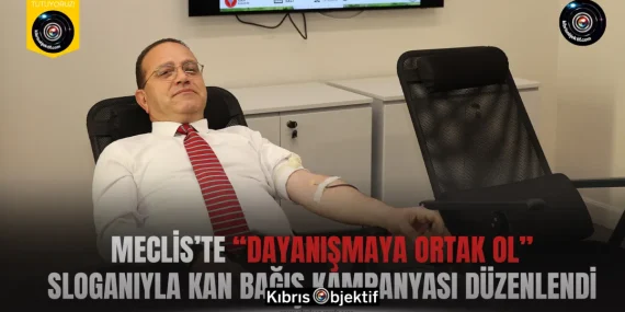 Meclis’te “Dayanışmaya Ortak Ol” sloganıyla kan bağış kampanyası düzenlendi