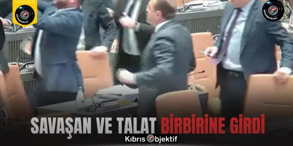 Meclis’te kavga: Savaşan ve Talat birbirine girdi