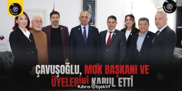 Çavuşoğlu, MOK Başkanı ve üyelerini kabul etti - Görsel Dizayn
