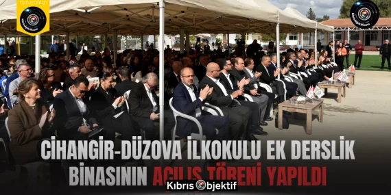 Cihangir-Düzova İlkokulu ek derslik binasının açılış töreni yapıldı