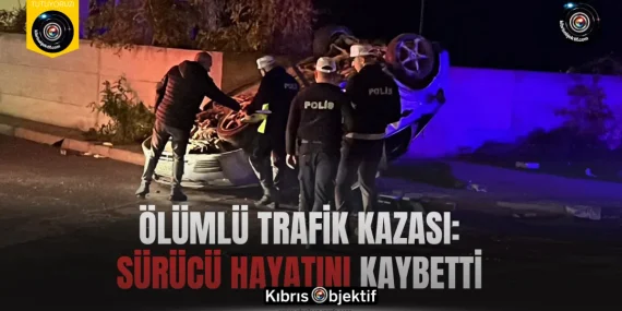 Ölümlü trafik kazası: Takla atan aracın sürücüsü hayatını kaybetti