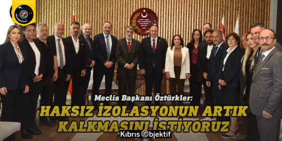 Meclis Başkanı Öztürkler Hamburg Türk Basın Birliği heyetini kabul etti