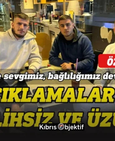 Yenicami futbolcuları Fikret, Yasin, İdris ve Mahmut açıklama yaptı - Görsel Dizayn