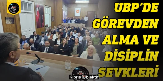 UBP kadın kolları başkanları görevden alındı