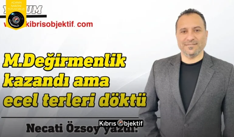 Necati Özsoy, M.Değirmenlik-Yenicami maçını yorumladı - Görsel Dizayn