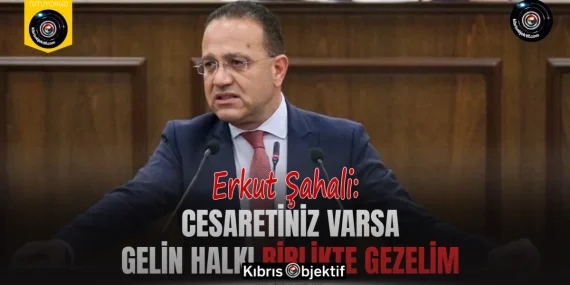 Şahali: Cesaretiniz varsa gelin halkı birlikte gezelim