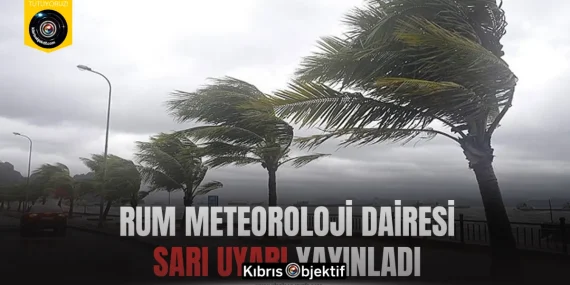 Rum meteoroloji dairesi yeni bir sarı alarm yayınladı