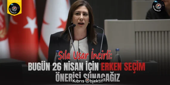 İncirli: Bugün 26 Nisan için erken seçim önerisi sunacağız