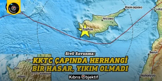 Sivil Savunma: KKTC çapında herhangi bir hasar, yıkım olmadı