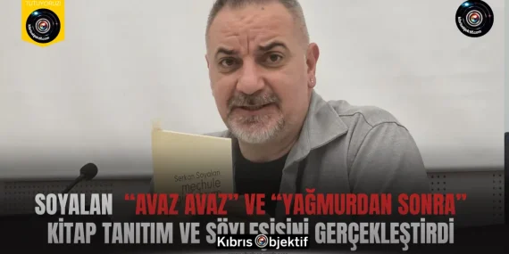 Serkan Soyalan “Avaz Avaz” ve “Yağmurdan Sonra” kitap tanıtım ve söyleşisini gerçekleştirdi