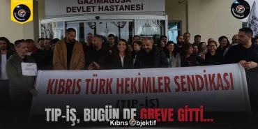 Tıp-İş, bugün de greve gitti… - Görsel Dizayn